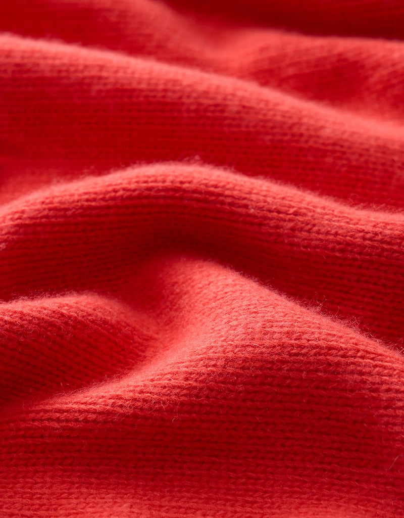 Unsubscribed Winter-Weight Cashmere V-Neck Sweater