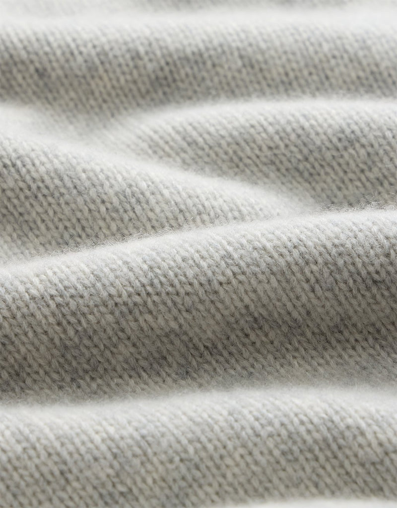 Unsubscribed Winter-Weight Cashmere Crewneck Sweater
