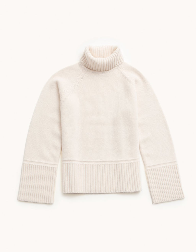 Unsubscribed Winter-Weight Cashmere Turtleneck Sweater