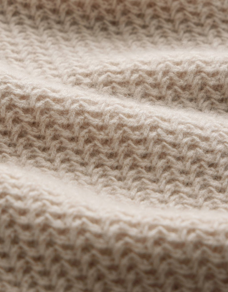 Unsubscribed Cocoon-Weight Cashmere Polo Sweater