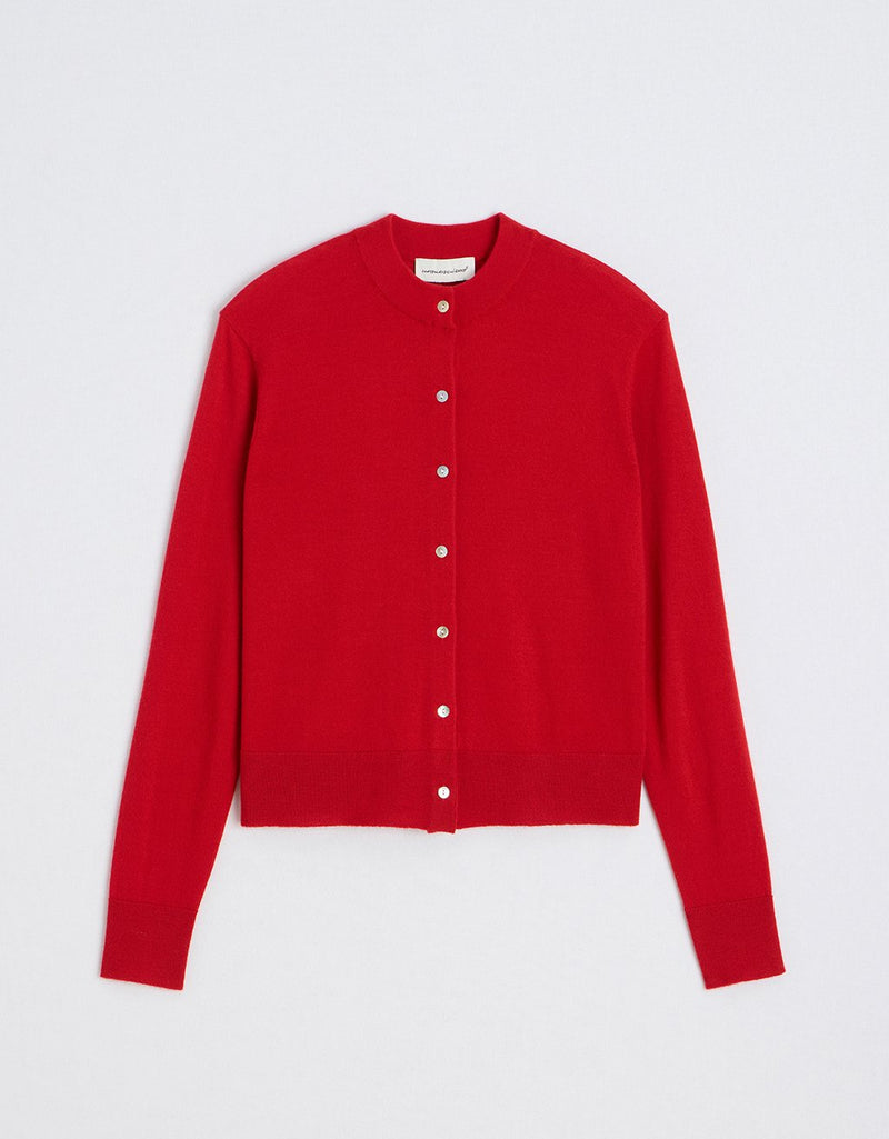 Unsubscribed Whisper-Weight Cashmere Cardigan