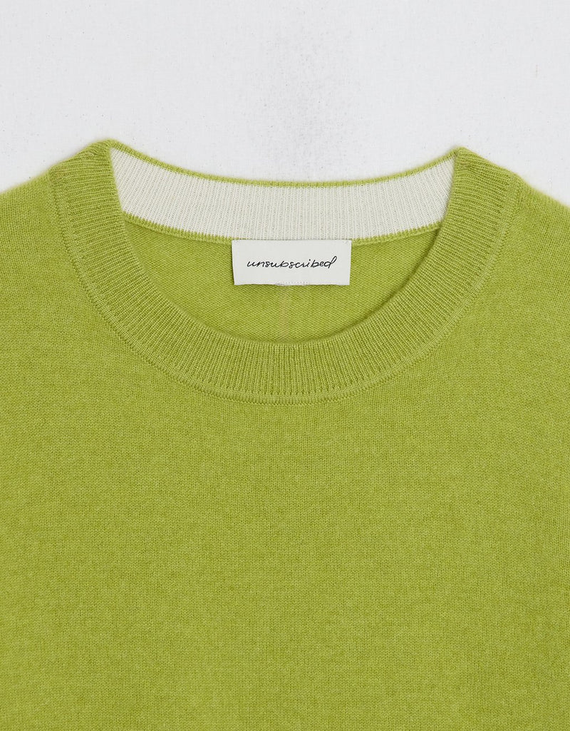Unsubscribed Everyday-Weight Cashmere Tee