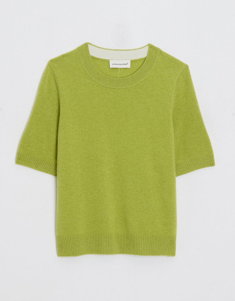 Unsubscribed Everyday-Weight Cashmere Tee