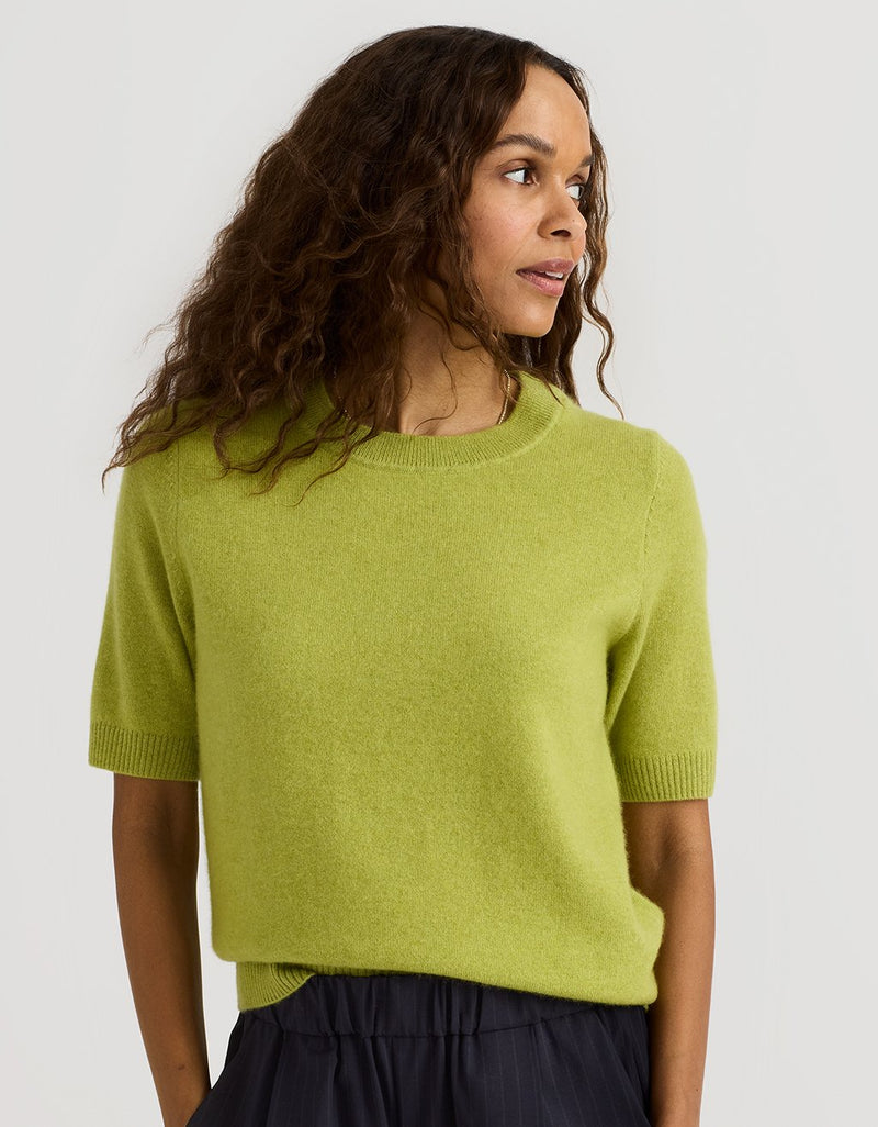 Unsubscribed Everyday-Weight Cashmere Tee