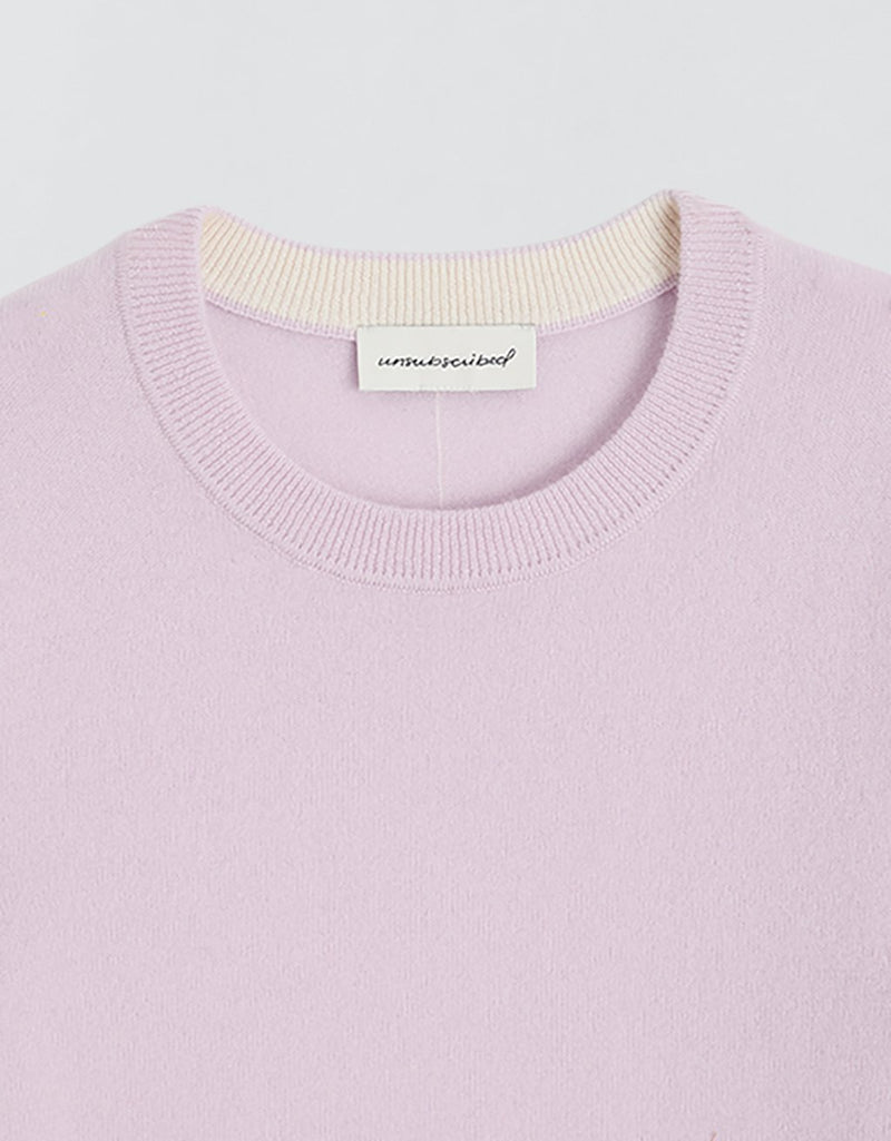 Unsubscribed Everyday-Weight Cashmere Tee