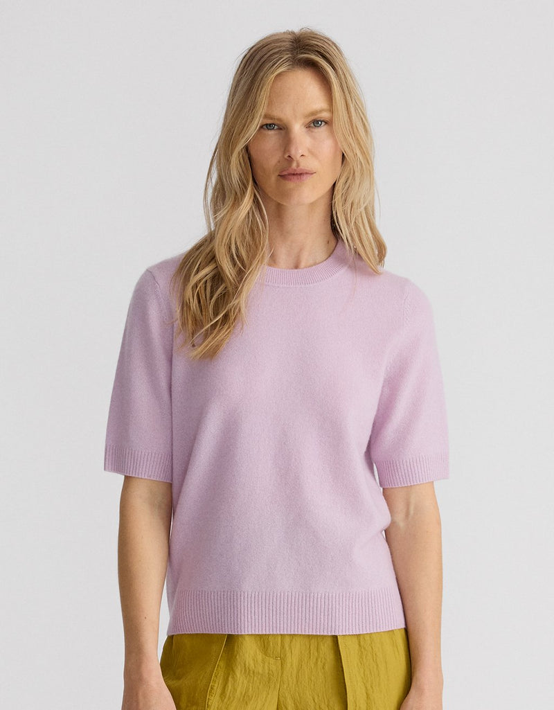 Unsubscribed Everyday-Weight Cashmere Tee