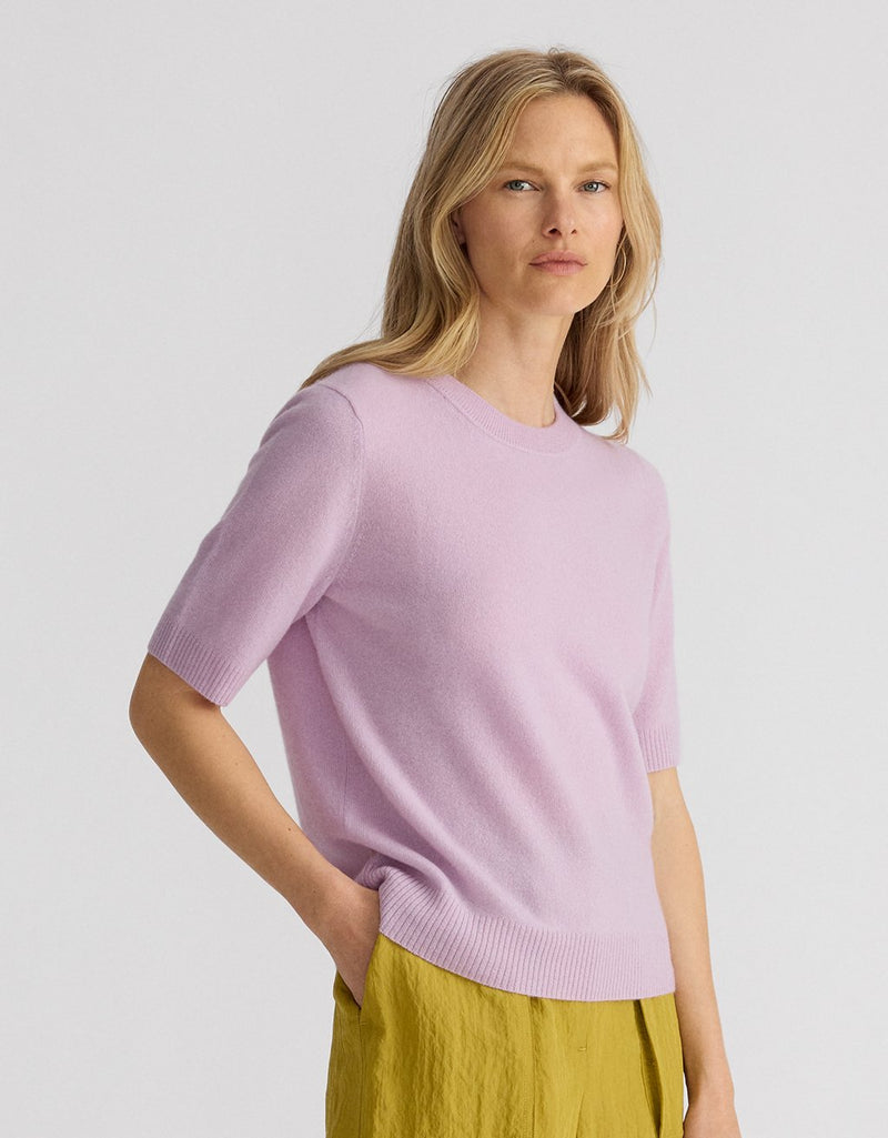 Unsubscribed Everyday-Weight Cashmere Tee