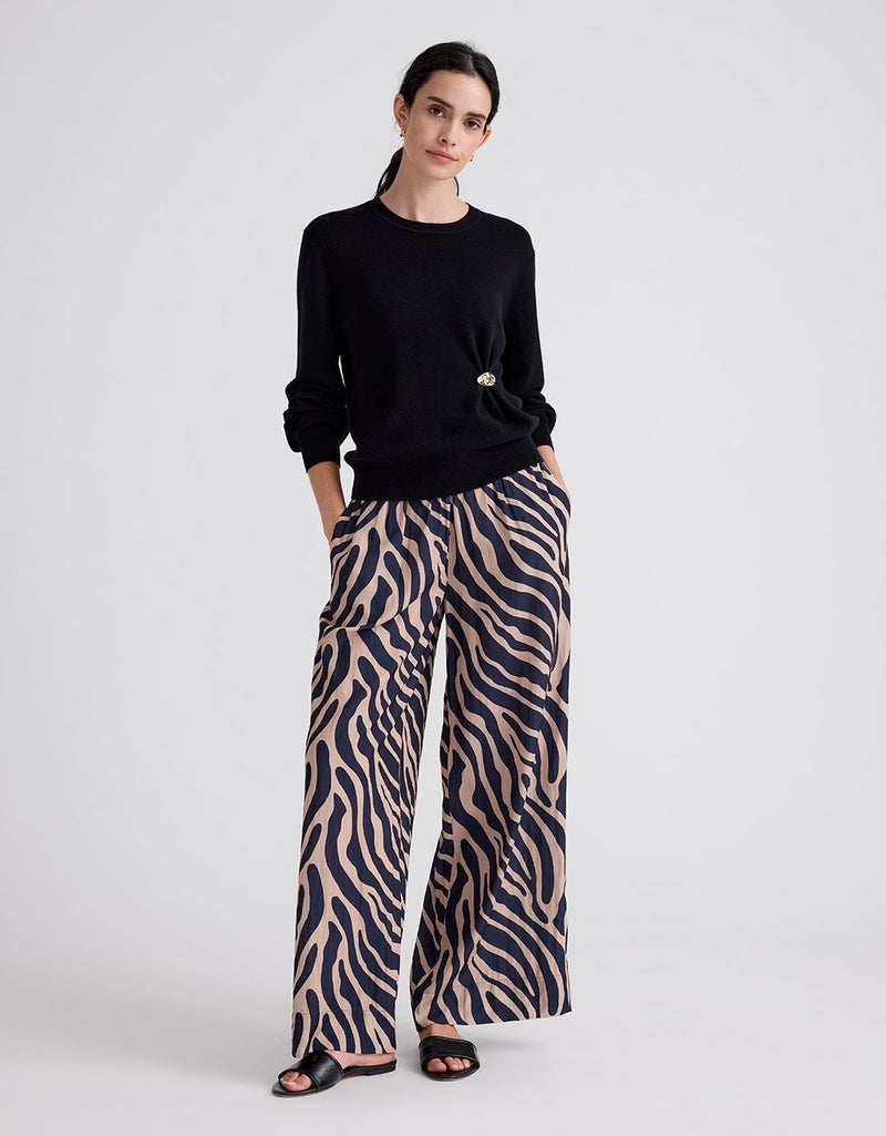 Unsubscribed Everyday-Weight Cashmere Embellished Sweater
