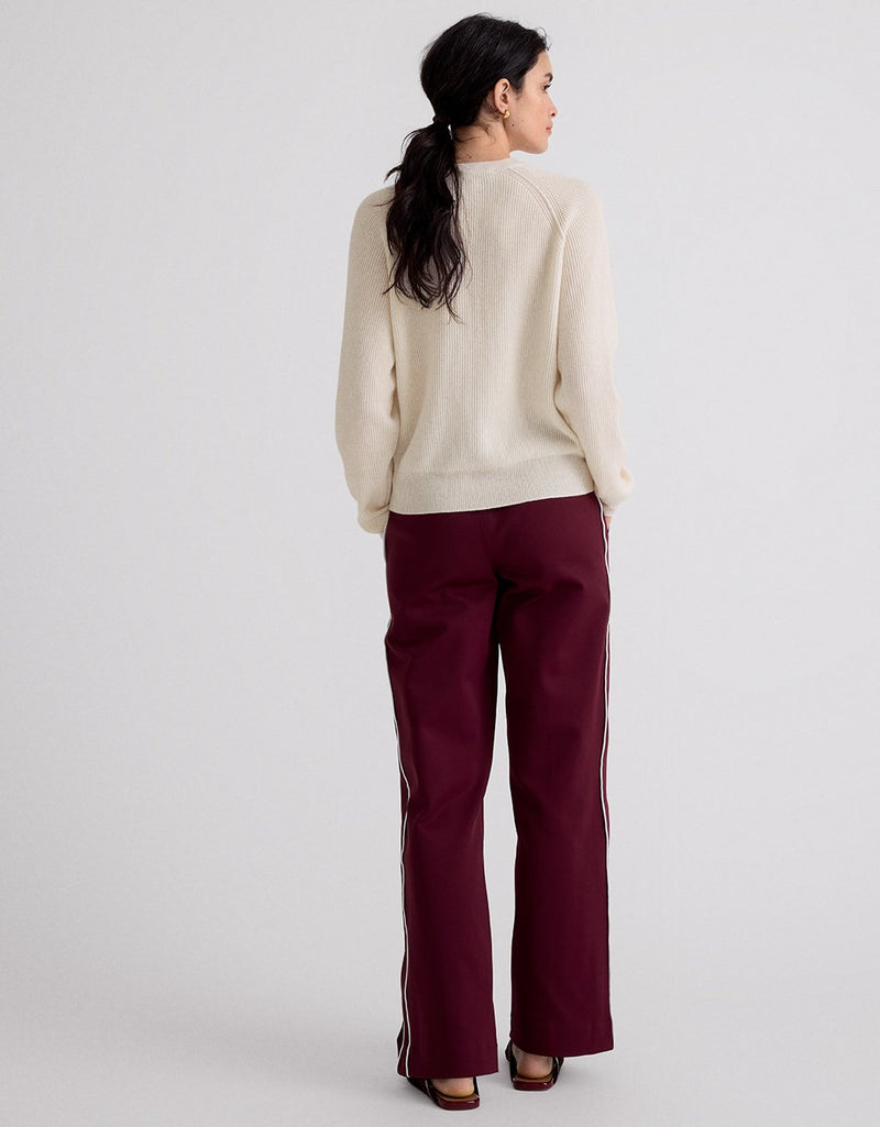 Unsubscribed Everyday-Weight Cashmere Rib Sweater
