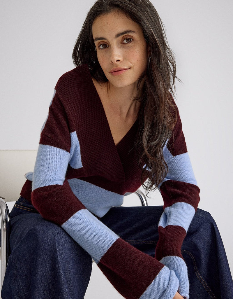 Unsubscribed Cocoon-weight Cashmere V-Neck Sweater