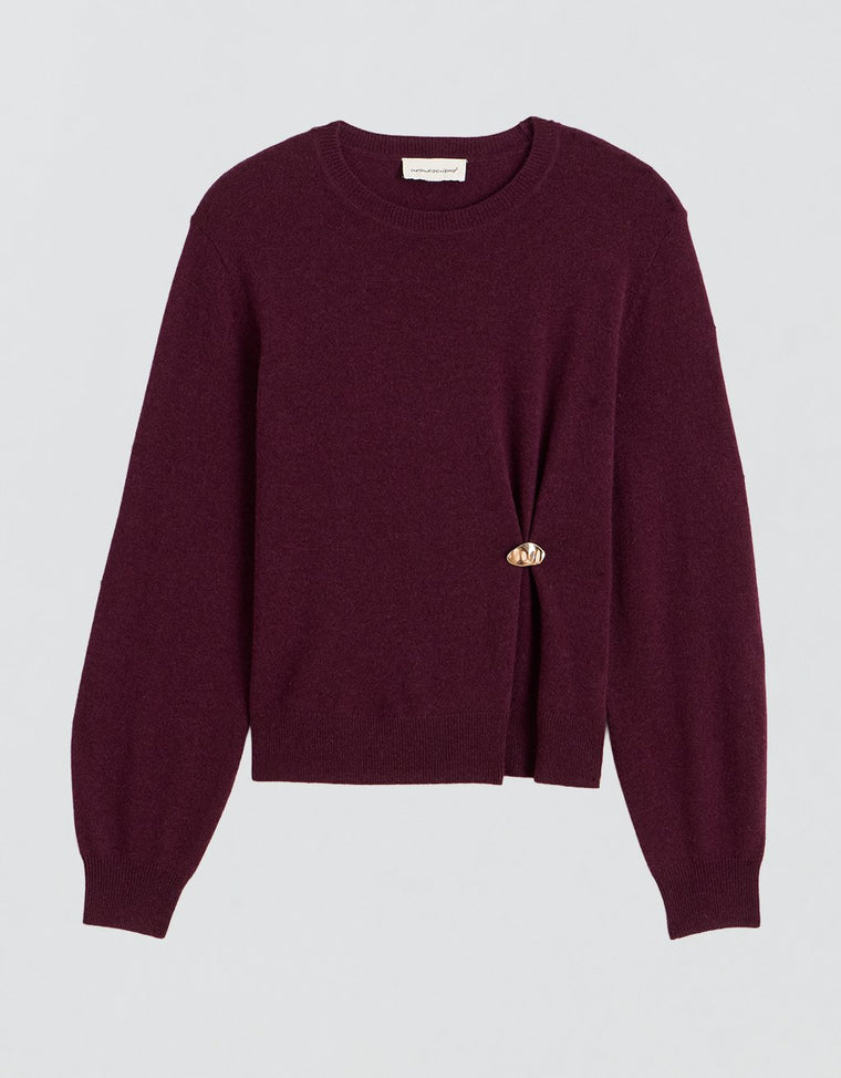 Unsubscribed Everyday-Weight Cashmere Embellished Sweater