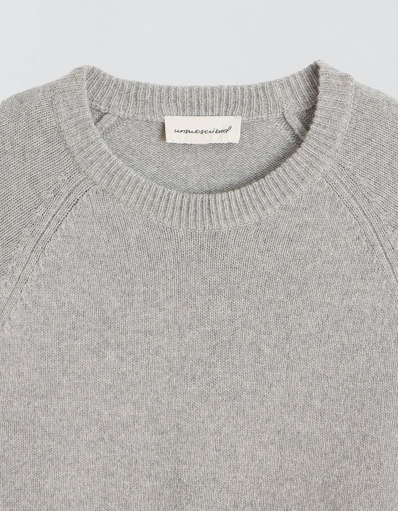 Unsubscribed Winter-Weight Cashmere Sparkle Sweater