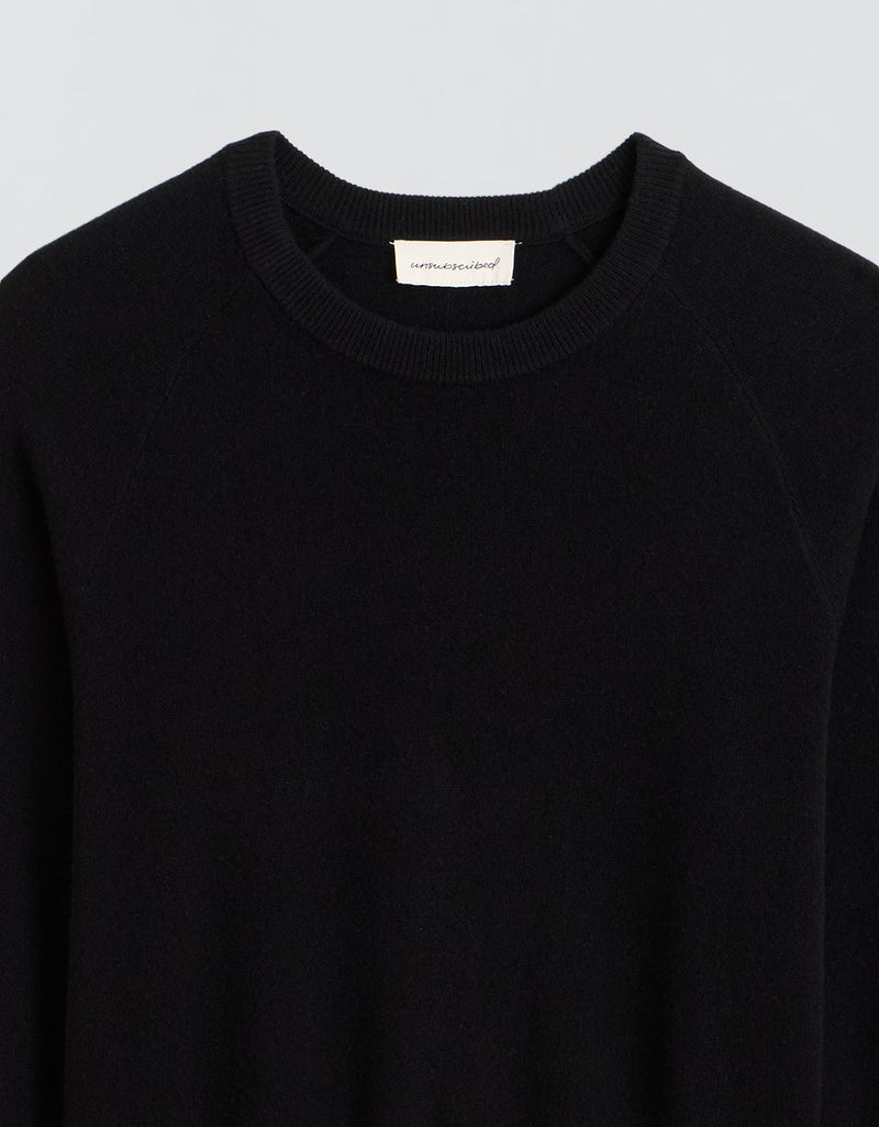 Unsubscribed Everyday-Weight Cashmere Raglan Sweater