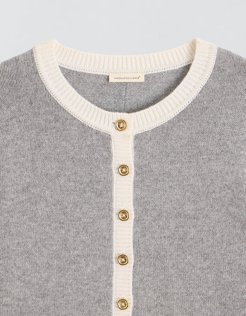 Unsubscribed Cocoon-Weight Cashmere Cardigan