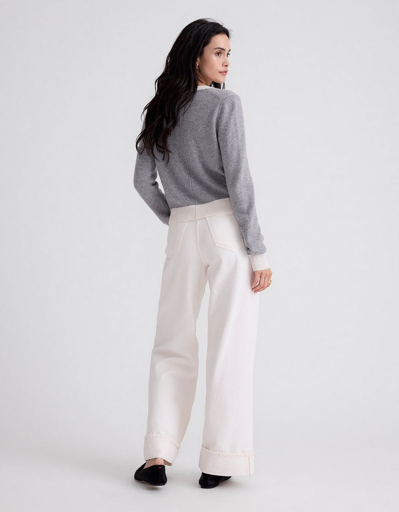 Unsubscribed Cocoon-Weight Cashmere Cardigan