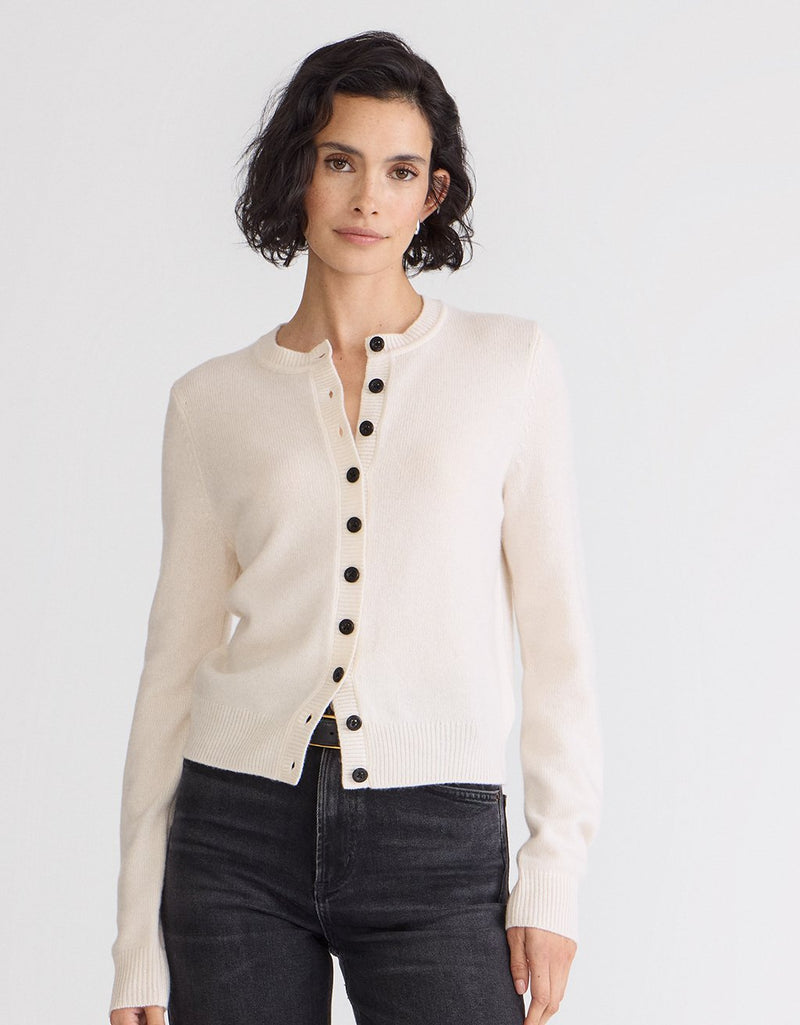Unsubscribed Cocoon-Weight Cashmere Cardigan