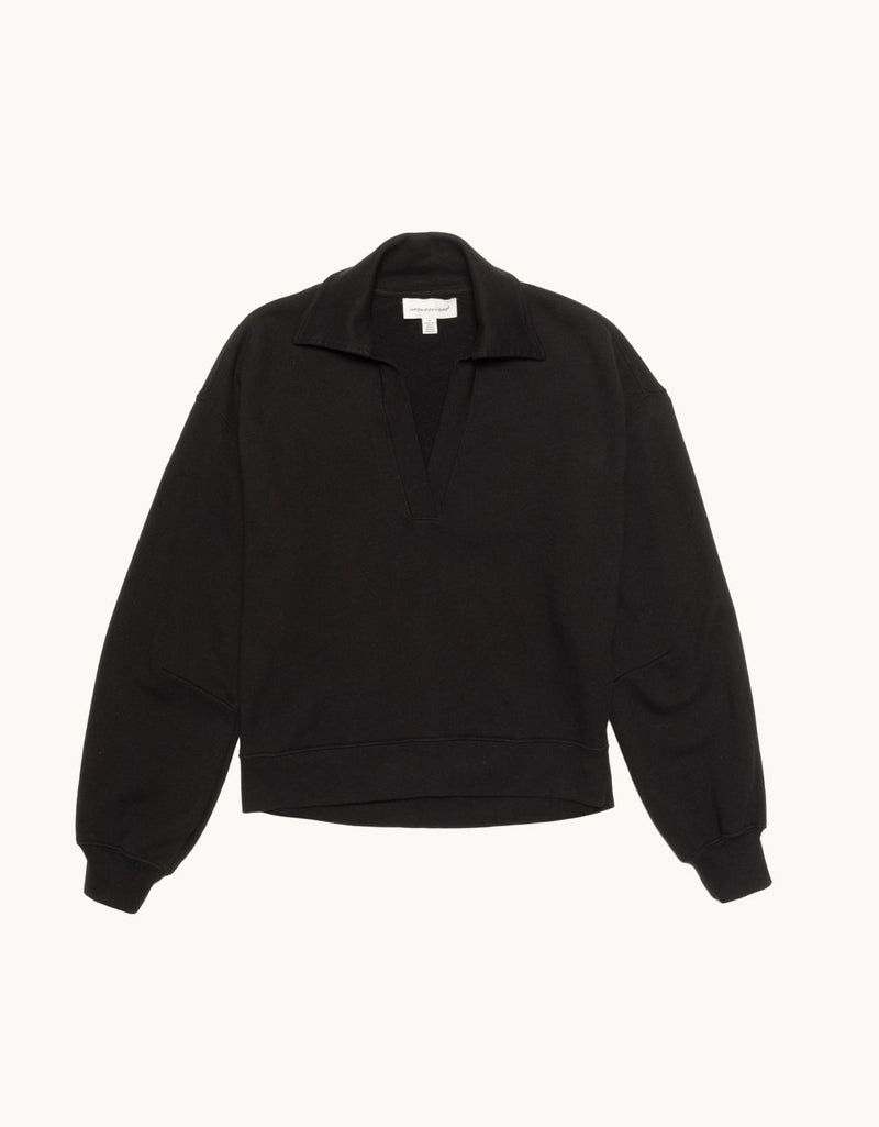 Unsubscribed French Terry Polo Sweatshirt