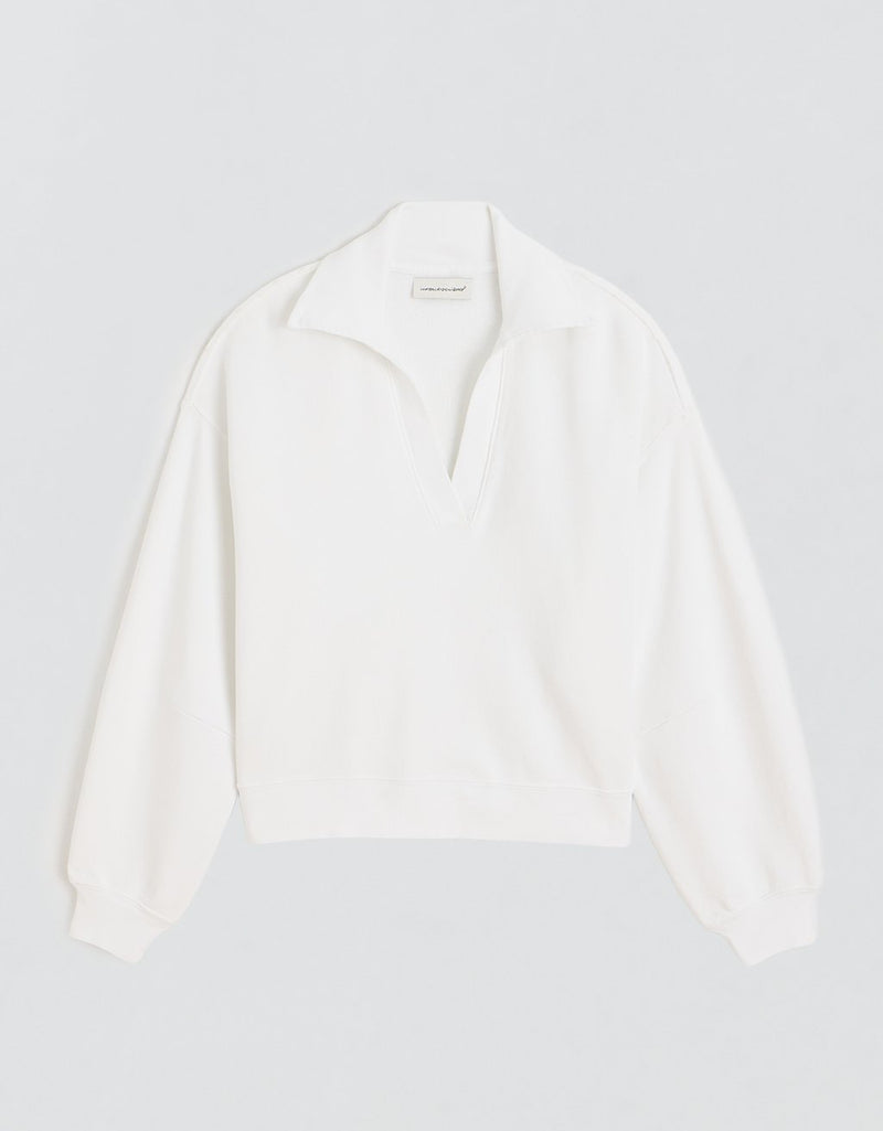 Unsubscribed French Terry Polo Sweatshirt