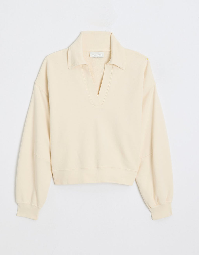 Unsubscribed French Terry Polo Sweatshirt