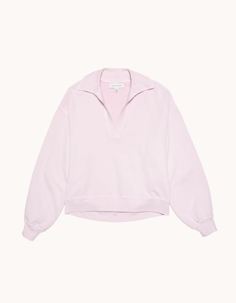 Unsubscribed French Terry Polo Sweatshirt
