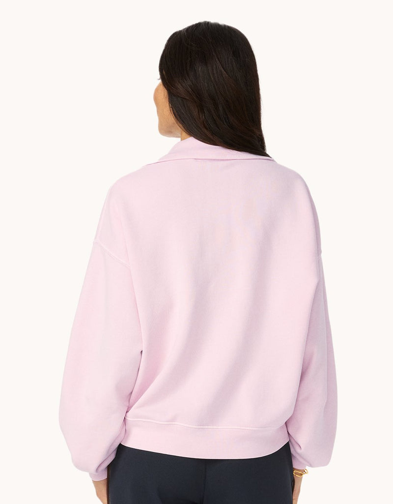 Unsubscribed French Terry Polo Sweatshirt