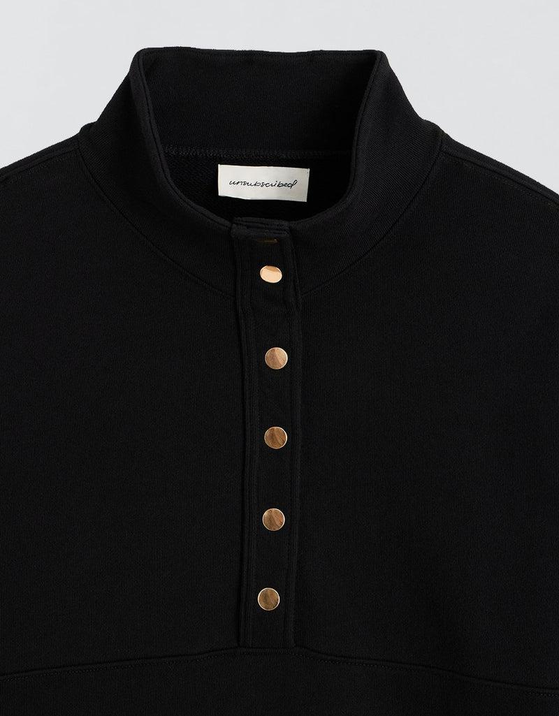 Unsubscribed French Terry Snap Sweatshirt