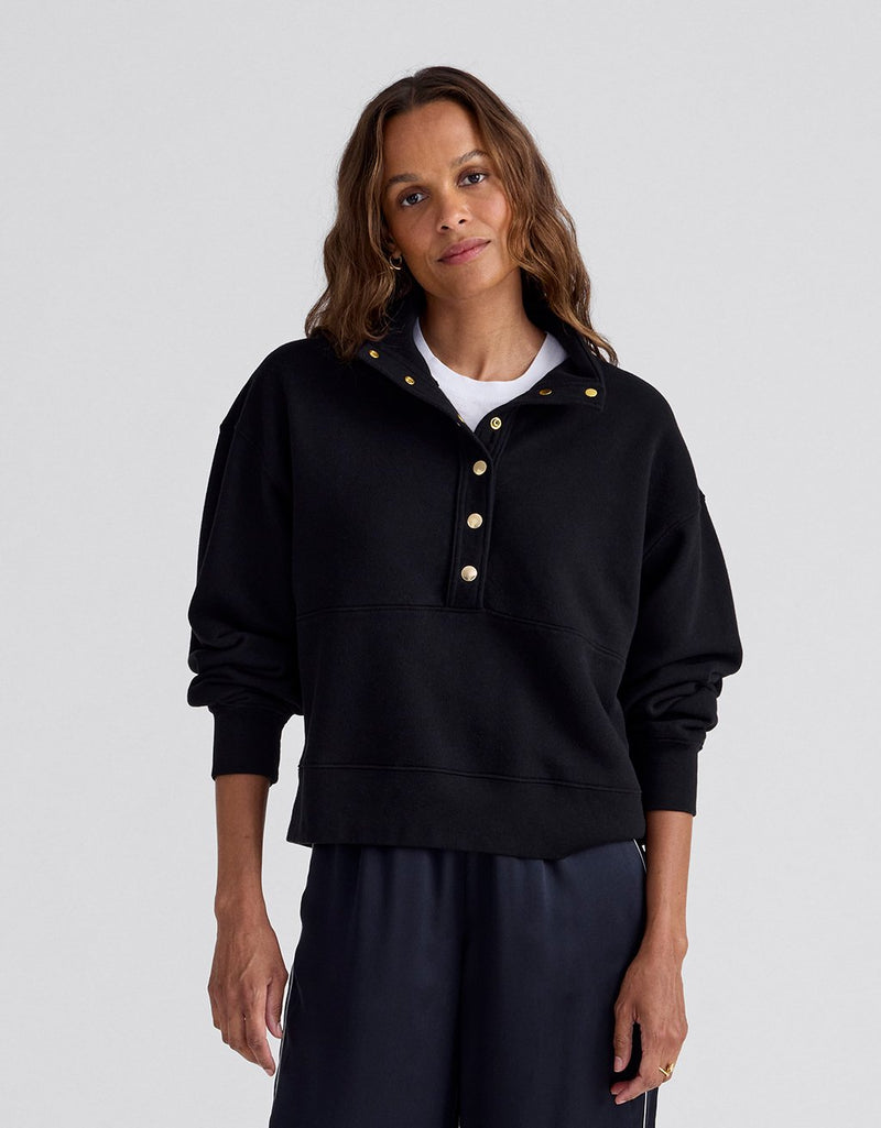 Unsubscribed French Terry Snap Sweatshirt