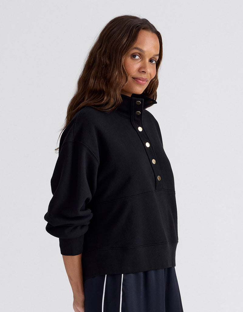 Unsubscribed French Terry Snap Sweatshirt