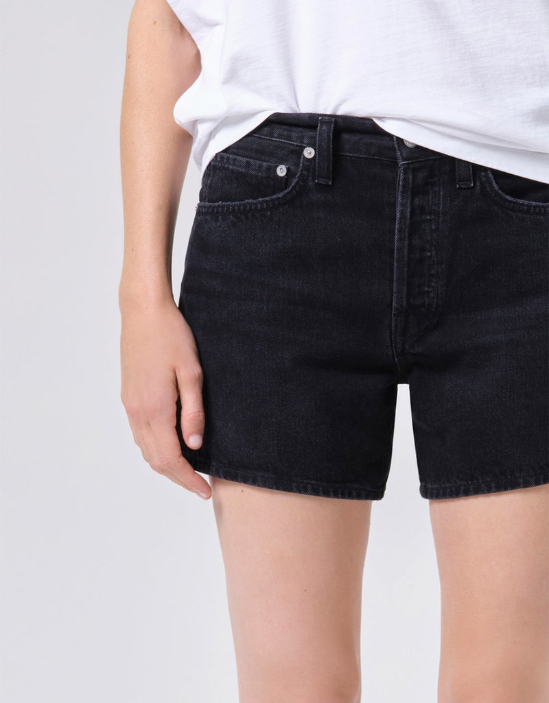 Agolde Parker Long Jean Short