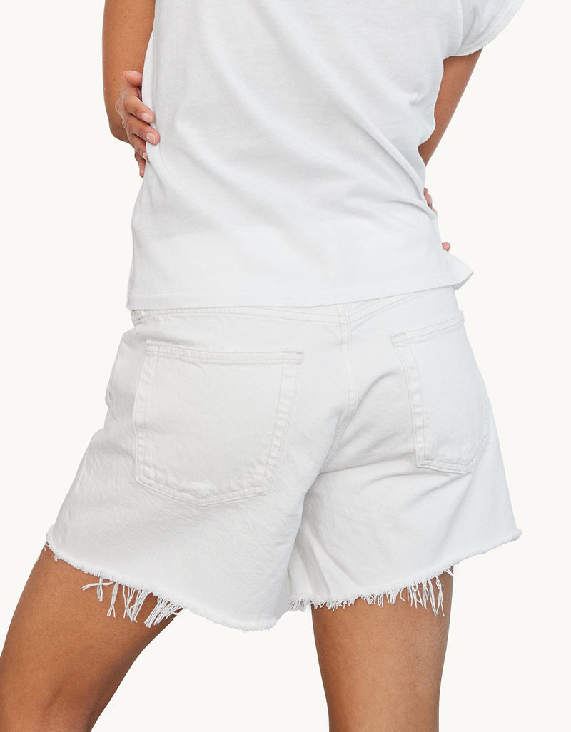 Agolde Parker Long Jean Short