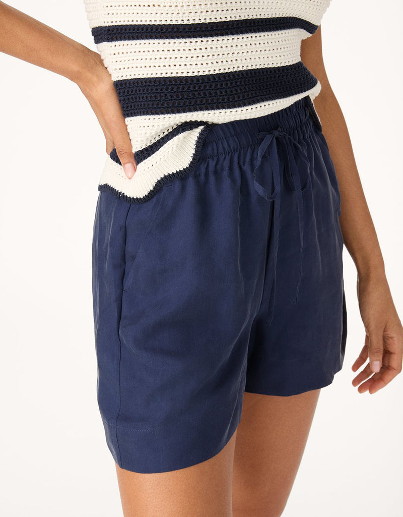 unsubscribed silk wide leg short