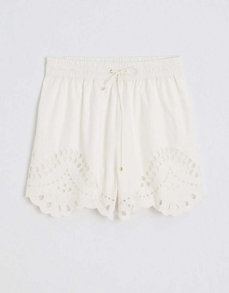 Unsubscribed Embroidered Short