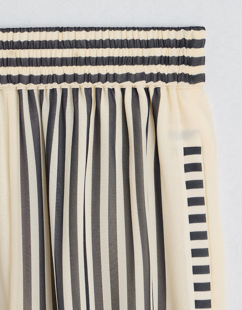 Unsubscribed Silk Striped Short