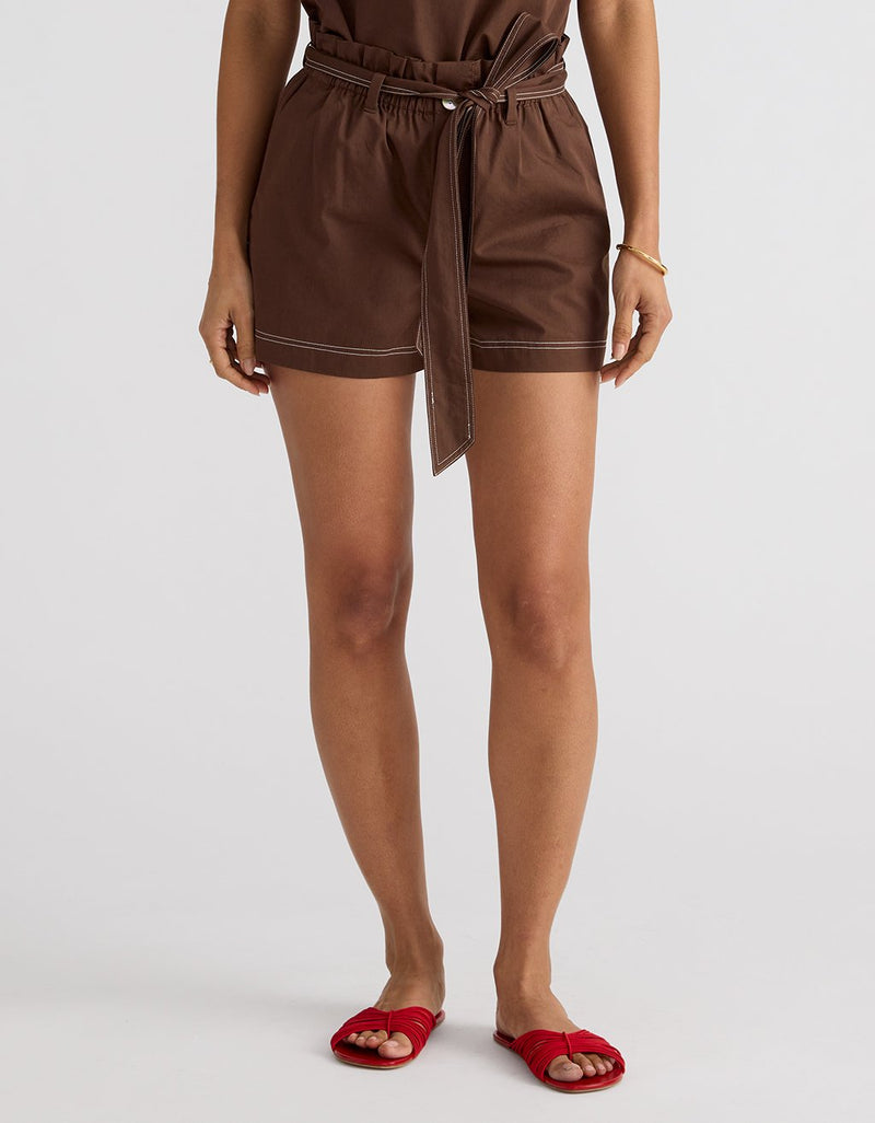 Unsubscribed Paperbag Waist Short