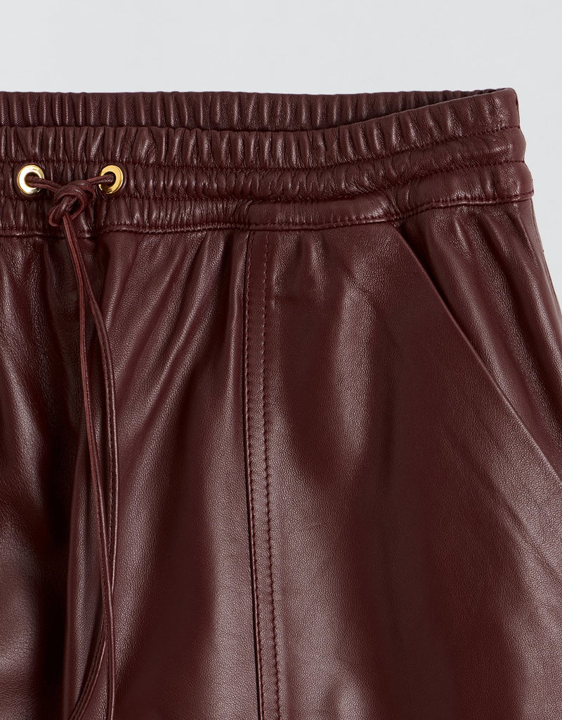 Unsubscribed Leather Short