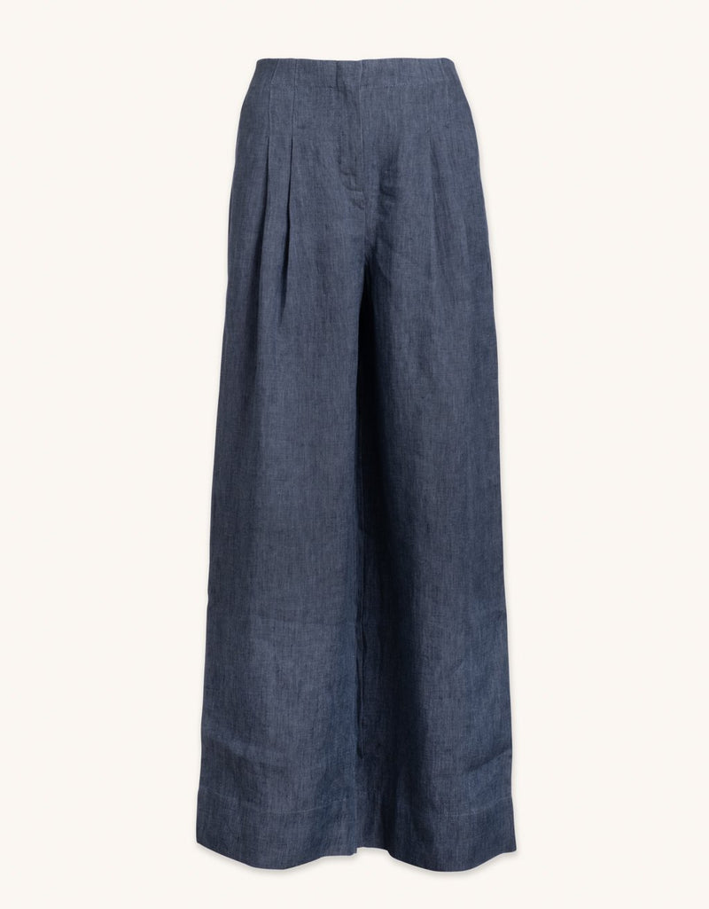 unsubscribed hemp wide leg pant