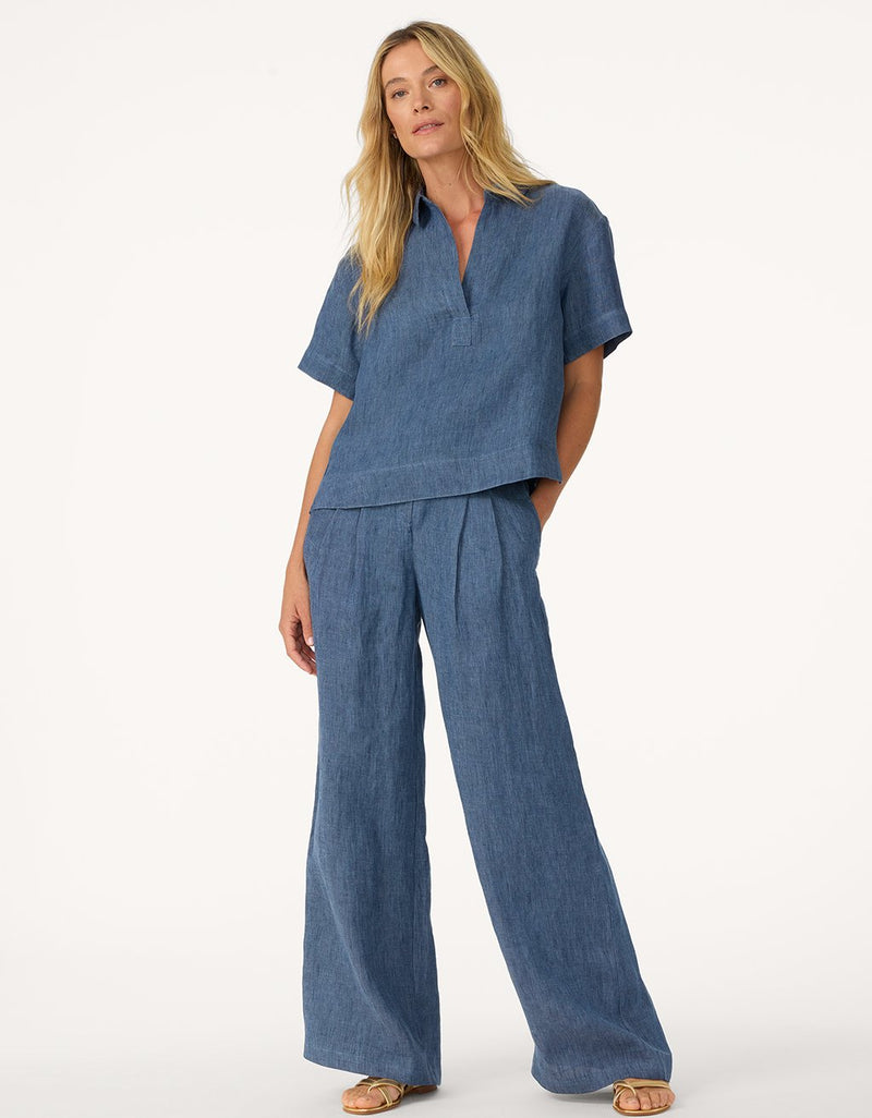 unsubscribed hemp wide leg pant