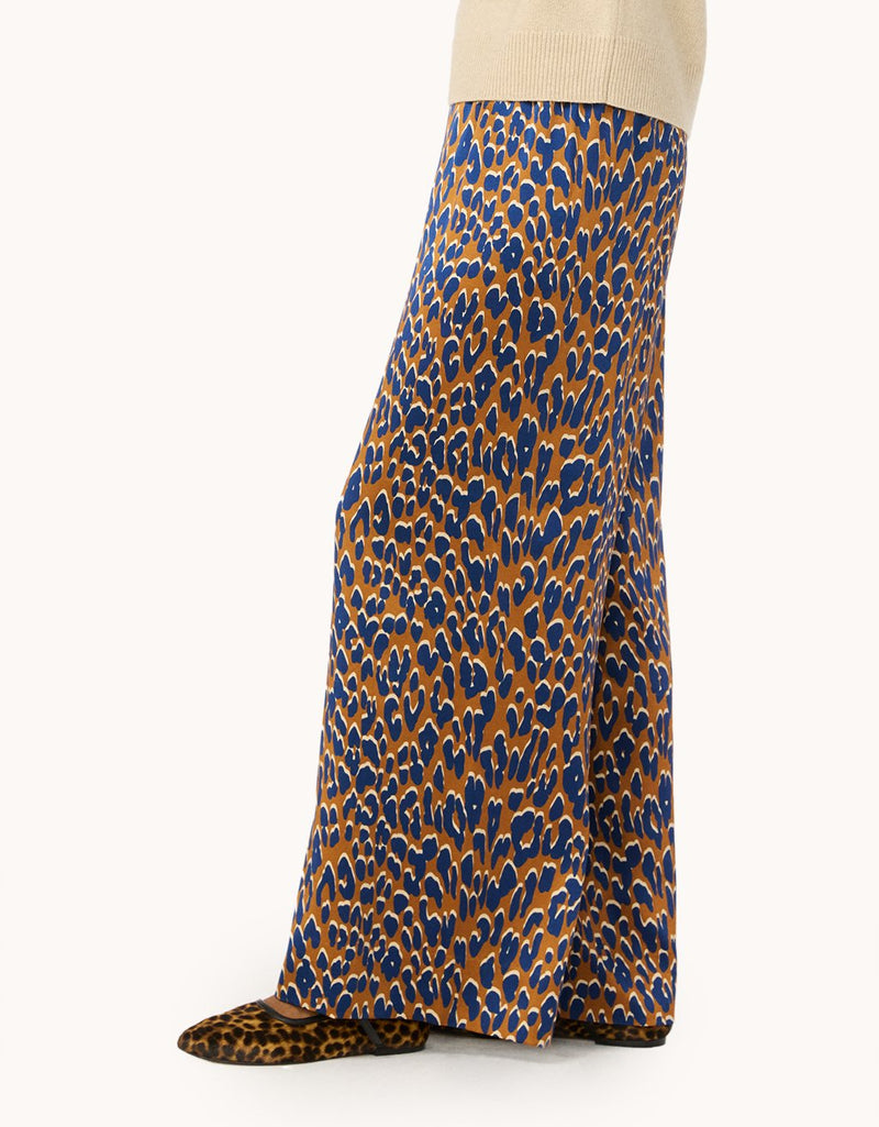 Unsubscribed Silk Wide Leg Pant