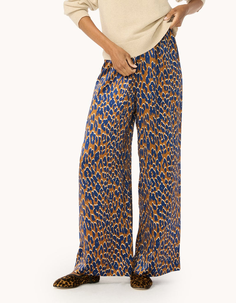 Unsubscribed Silk Wide Leg Pant