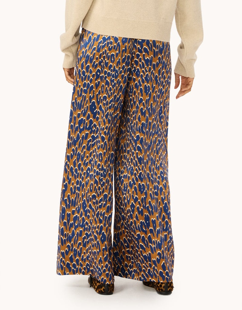 Unsubscribed Silk Wide Leg Pant