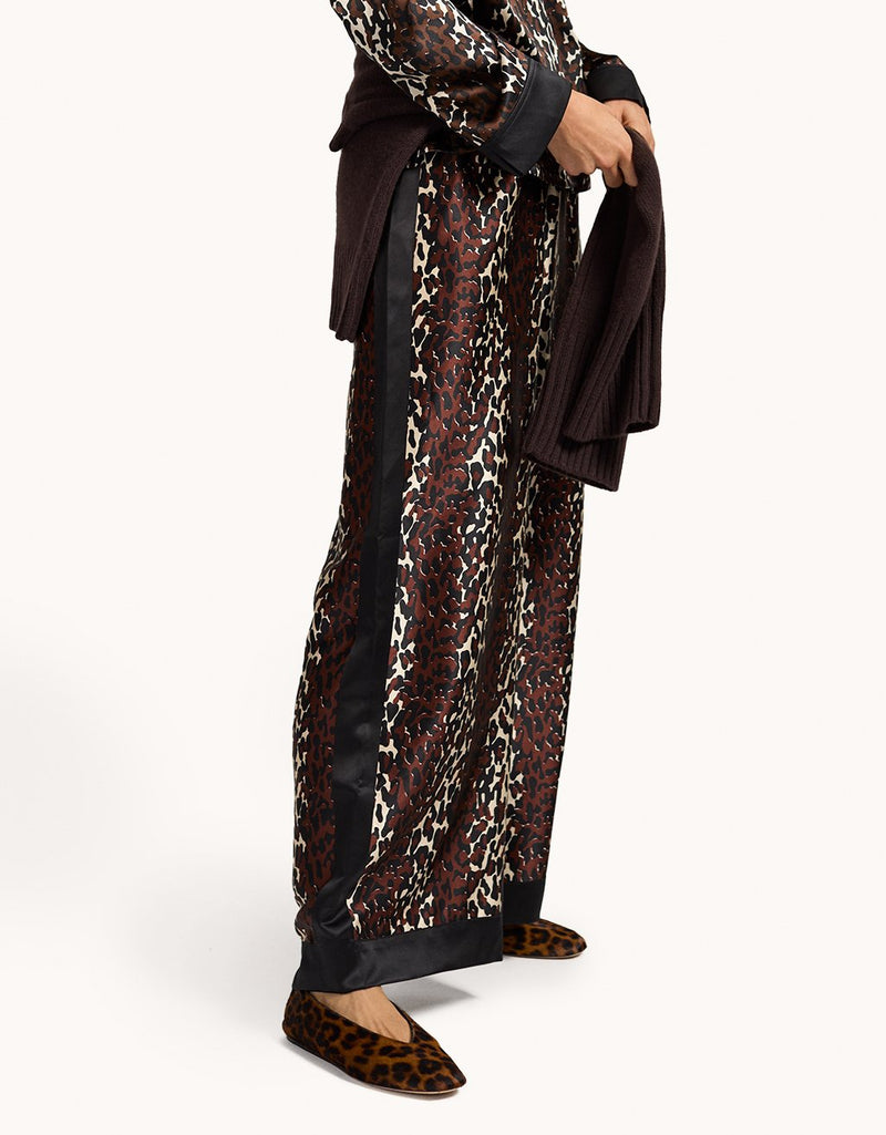 Unsubscribed Silk Wide Leg Pant