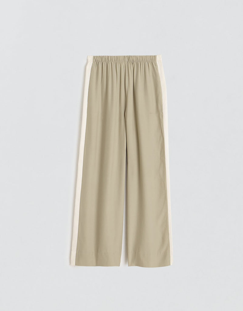Unsubscribed Silk Wide Leg Pant