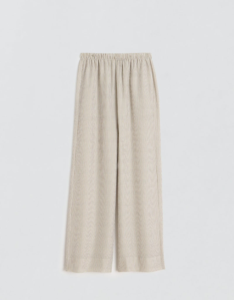 Unsubscribed Hammered Silk Wide Leg Pant