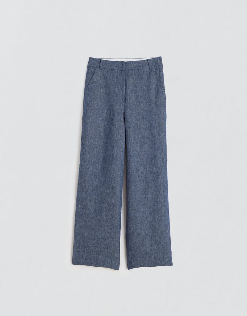 Unsubscribed Clean Hemp Wide Leg Pant