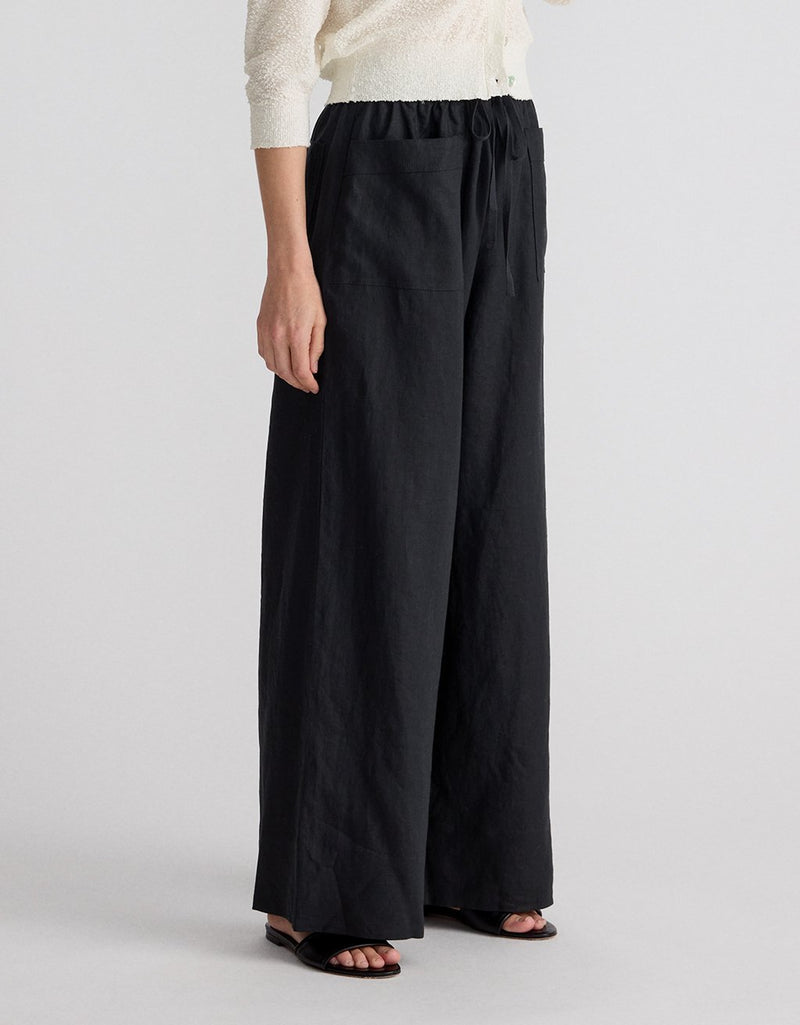 Unsubscribed Beach Pant in Linen