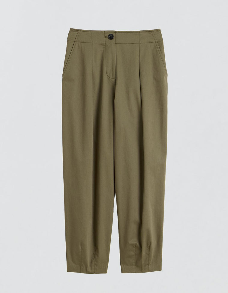 Unsubscribed Poplin Barrel Pant