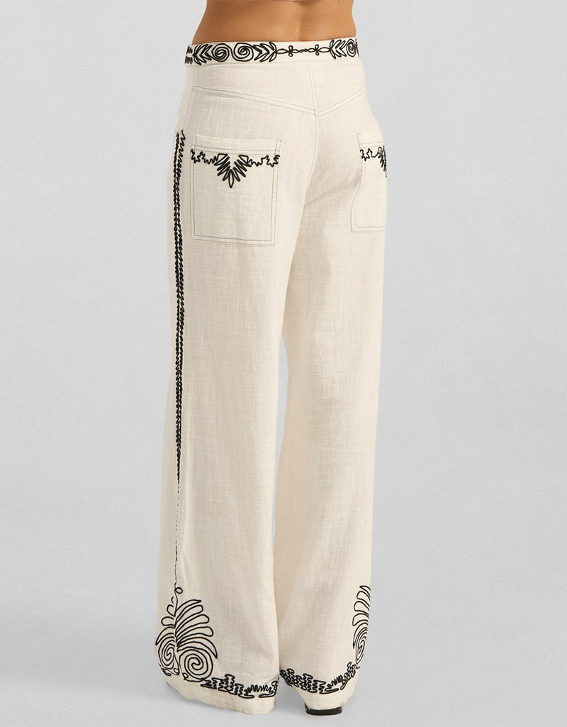 Ilio Nema Odin Dori Embroidery Pant