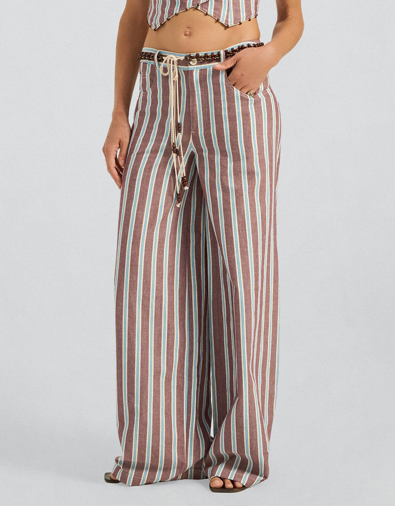 Ilio Nema Odin Serifos Stripe Pant