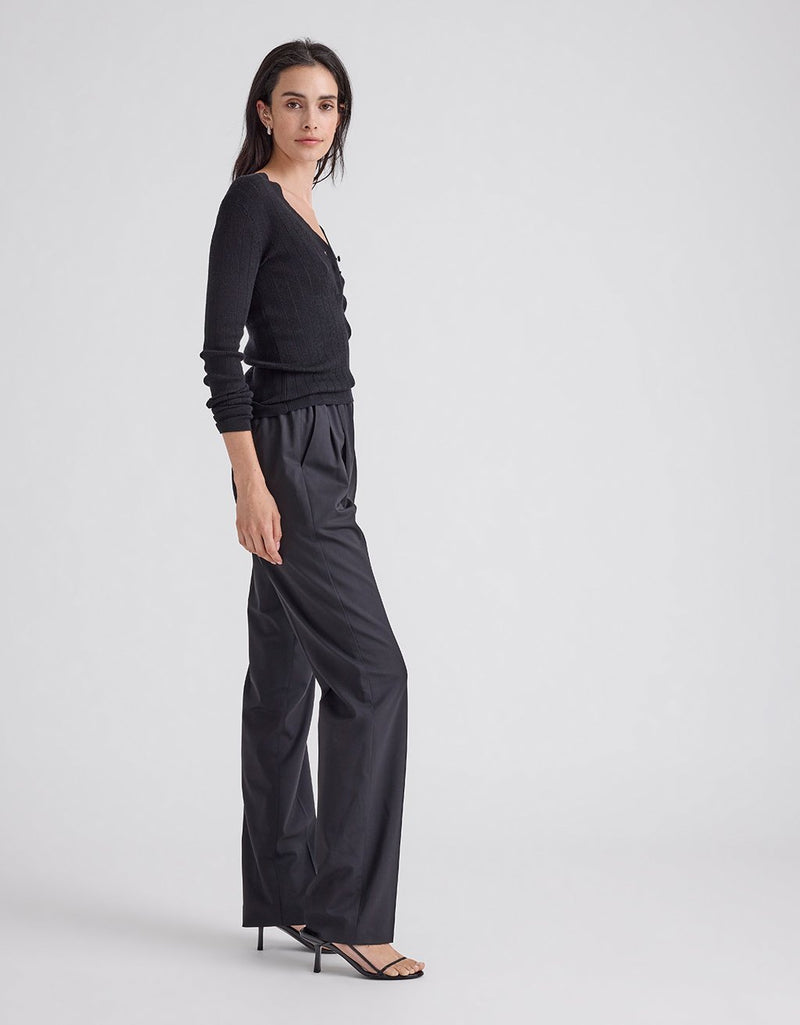 Unsubscribed Tapered Wool Pant