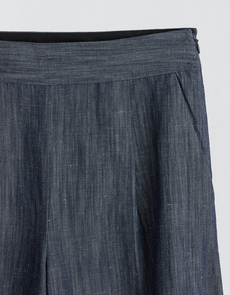 Unsubscribed Chambray Wide Leg Pant
